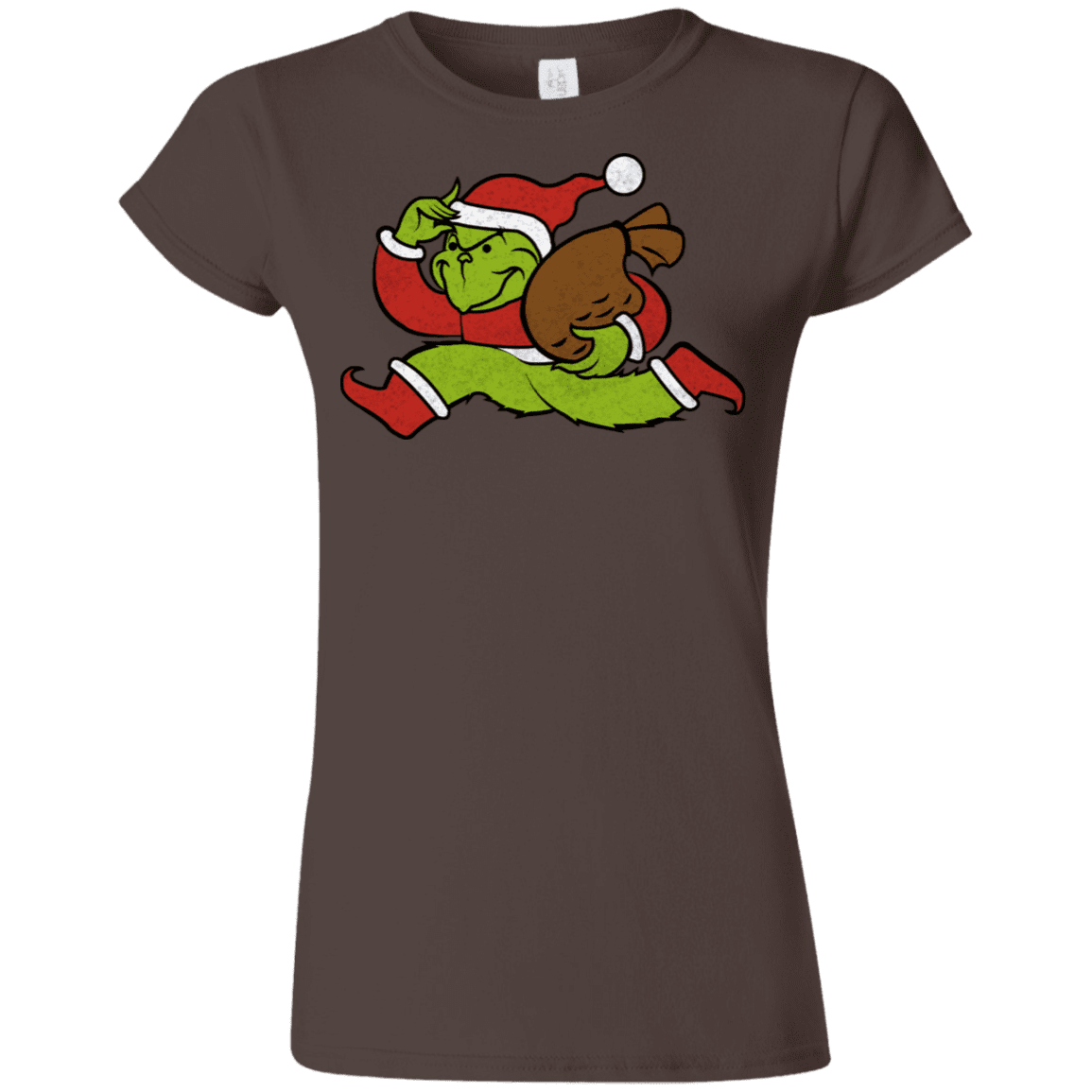 T-Shirts Dark Chocolate / S Monopoly Grinch Junior Slimmer-Fit T-Shirt