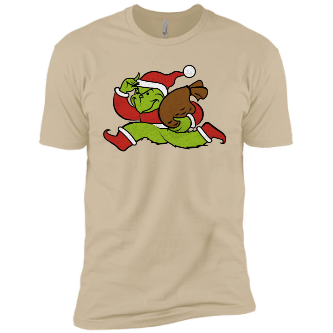 T-Shirts Sand / X-Small Monopoly Grinch Men's Premium T-Shirt