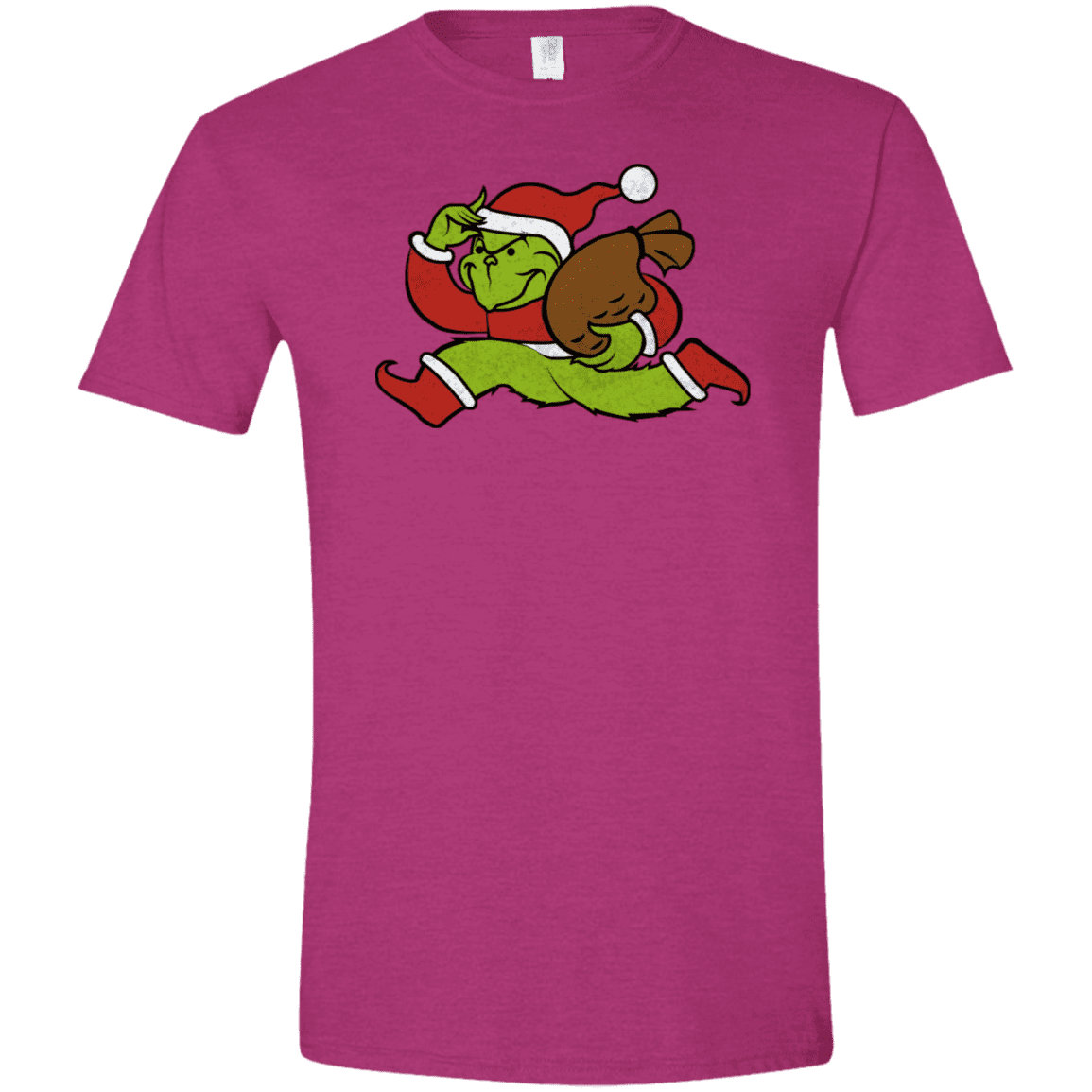 T-Shirts Antique Heliconia / S Monopoly Grinch Men's Semi-Fitted Softstyle