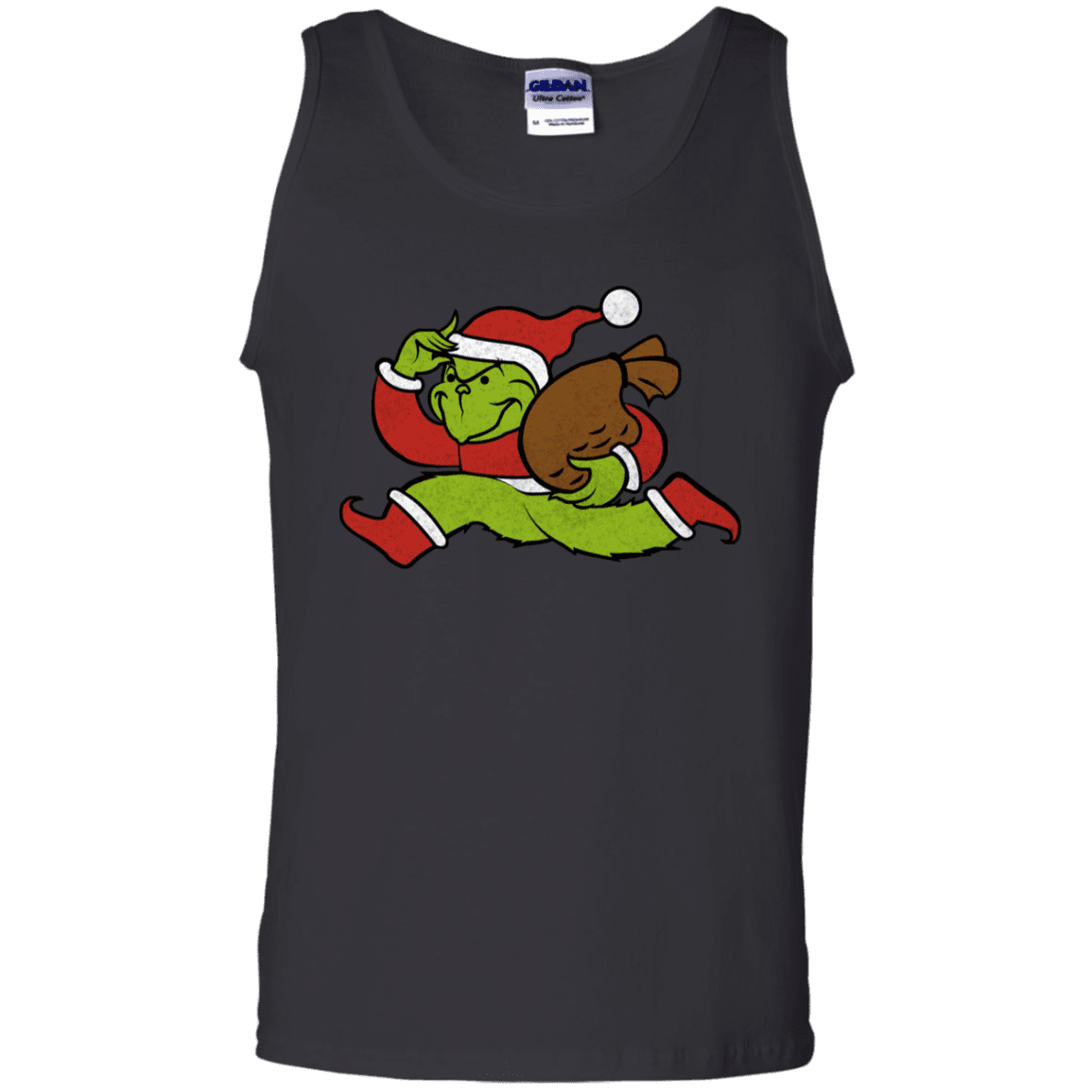 T-Shirts Black / S Monopoly Grinch Men's Tank Top