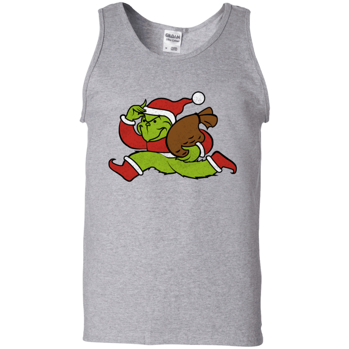 T-Shirts Sport Grey / S Monopoly Grinch Men's Tank Top