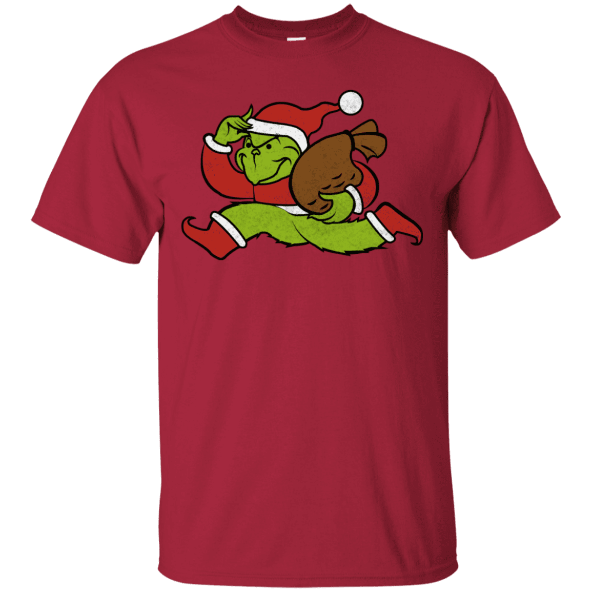 T-Shirts Cardinal / S Monopoly Grinch T-Shirt