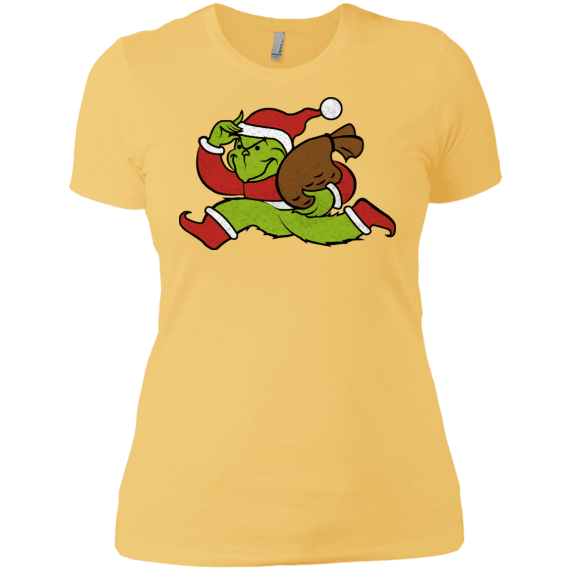 T-Shirts Banana Cream/ / X-Small Monopoly Grinch Women's Premium T-Shirt