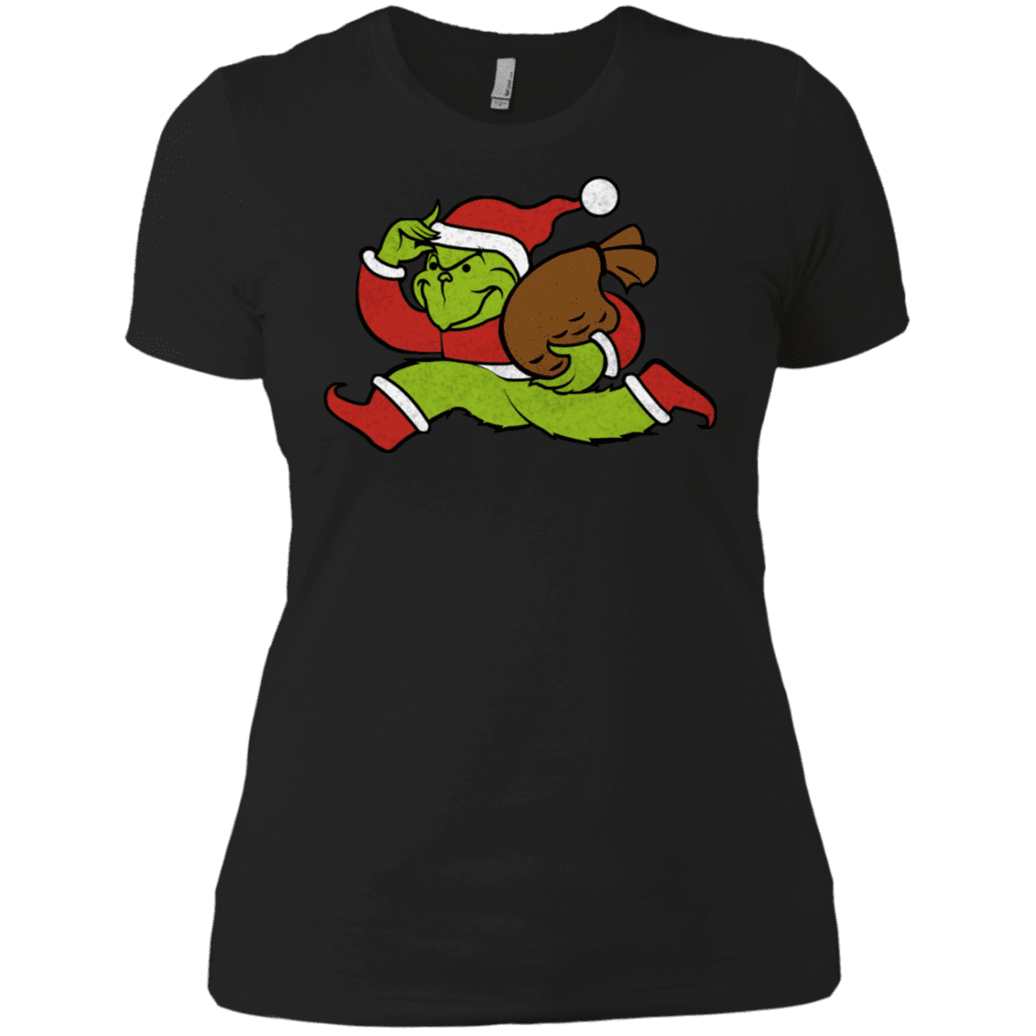 T-Shirts Black / X-Small Monopoly Grinch Women's Premium T-Shirt