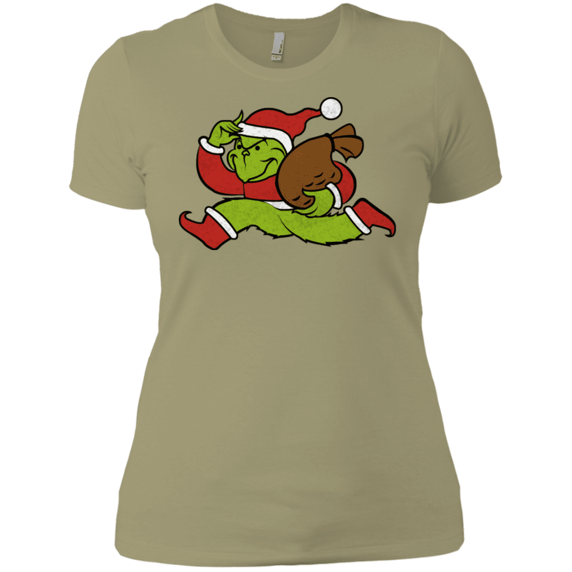 T-Shirts Light Olive / X-Small Monopoly Grinch Women's Premium T-Shirt