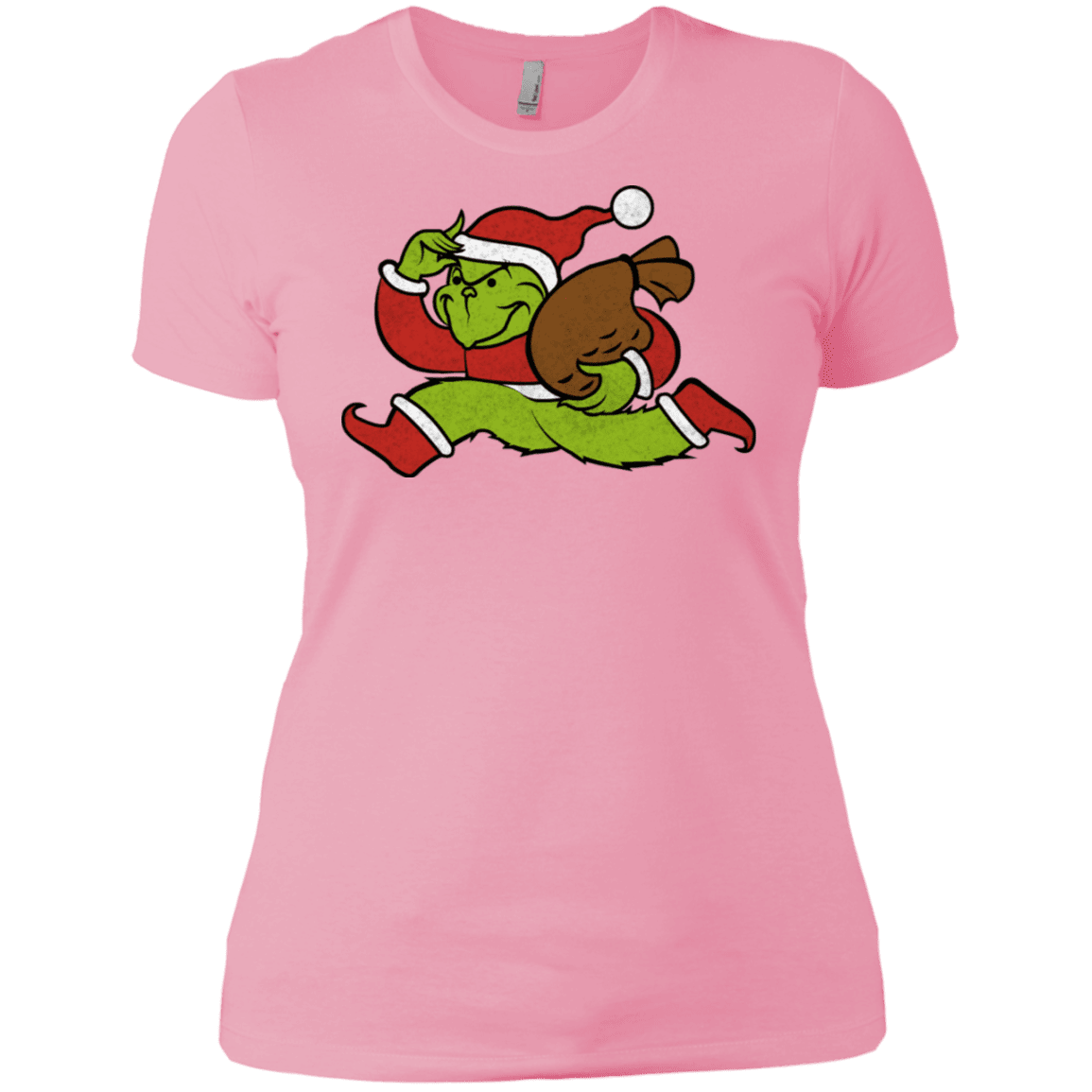 T-Shirts Light Pink / X-Small Monopoly Grinch Women's Premium T-Shirt