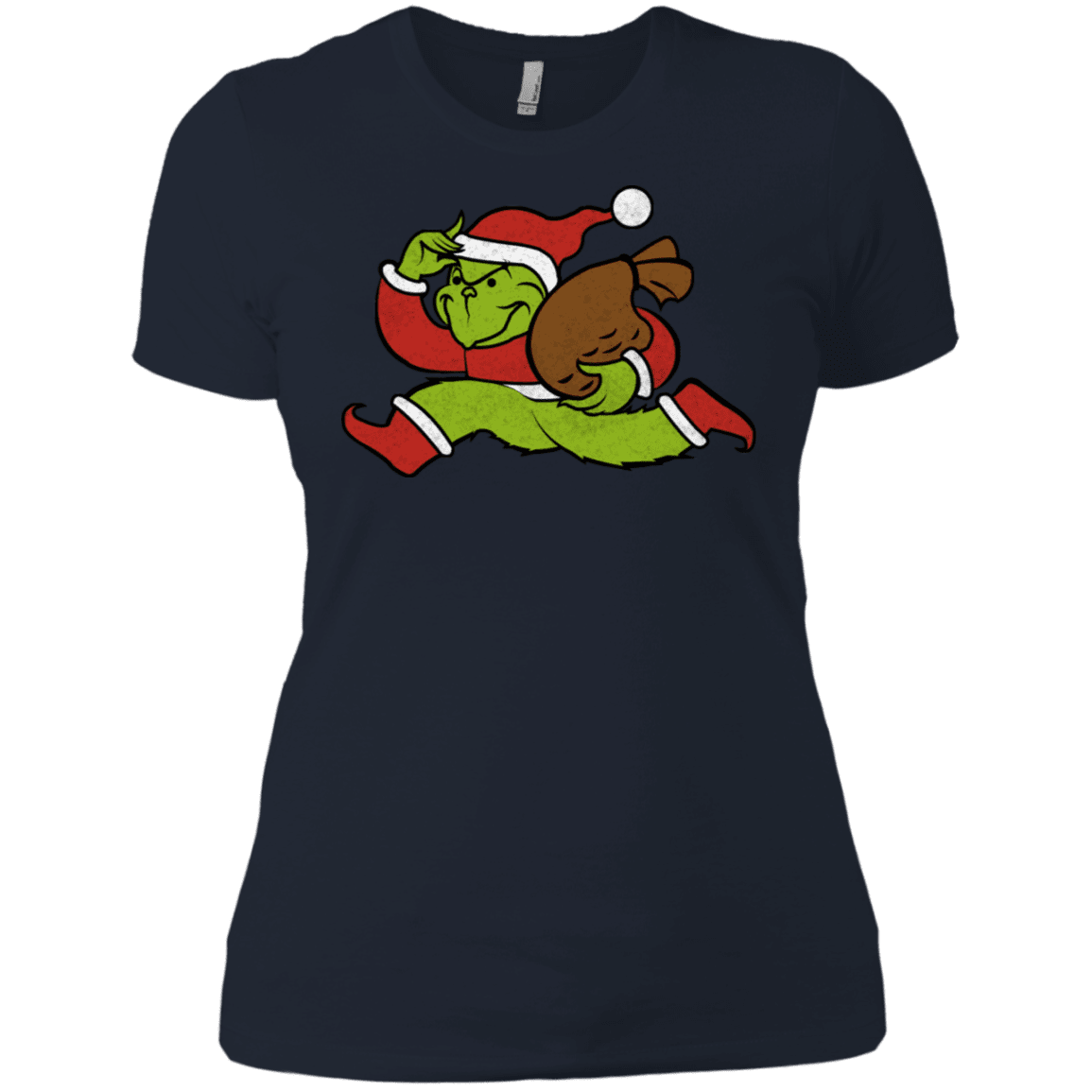 T-Shirts Midnight Navy / X-Small Monopoly Grinch Women's Premium T-Shirt