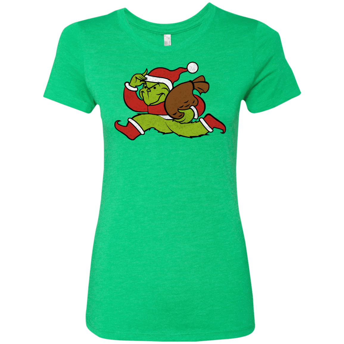 T-Shirts Envy / S Monopoly Grinch Women's Triblend T-Shirt