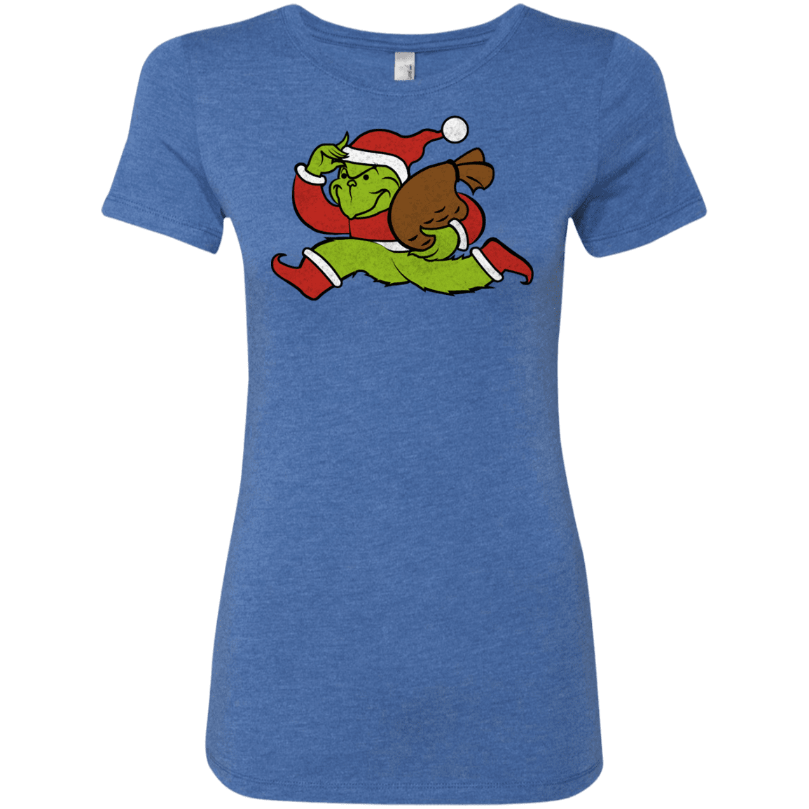 T-Shirts Vintage Royal / S Monopoly Grinch Women's Triblend T-Shirt