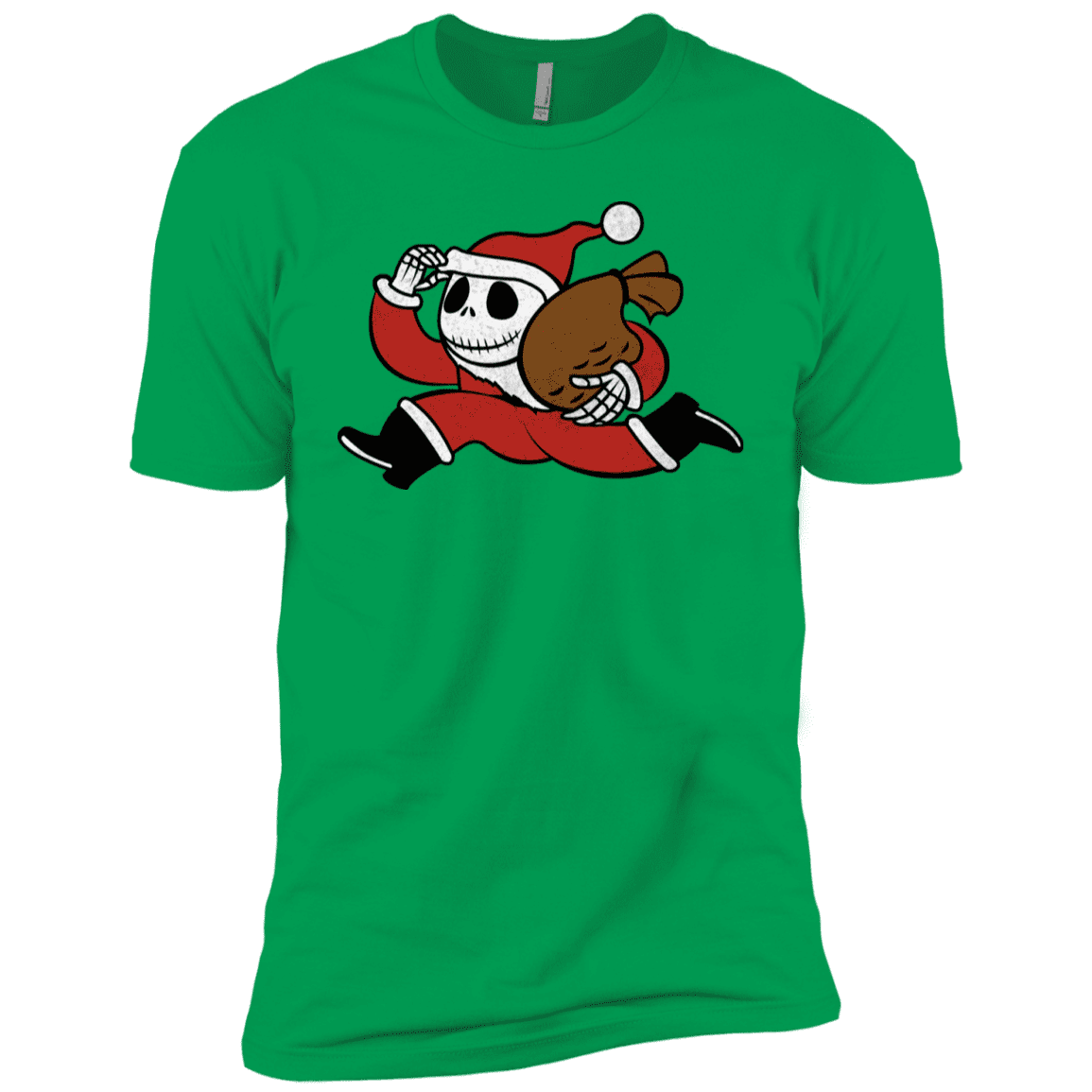 T-Shirts Kelly Green / YXS Monopoly Skellington Boys Premium T-Shirt