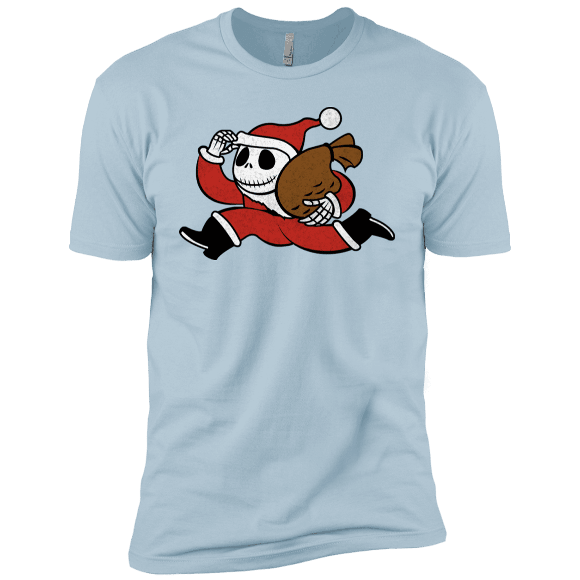 T-Shirts Light Blue / YXS Monopoly Skellington Boys Premium T-Shirt
