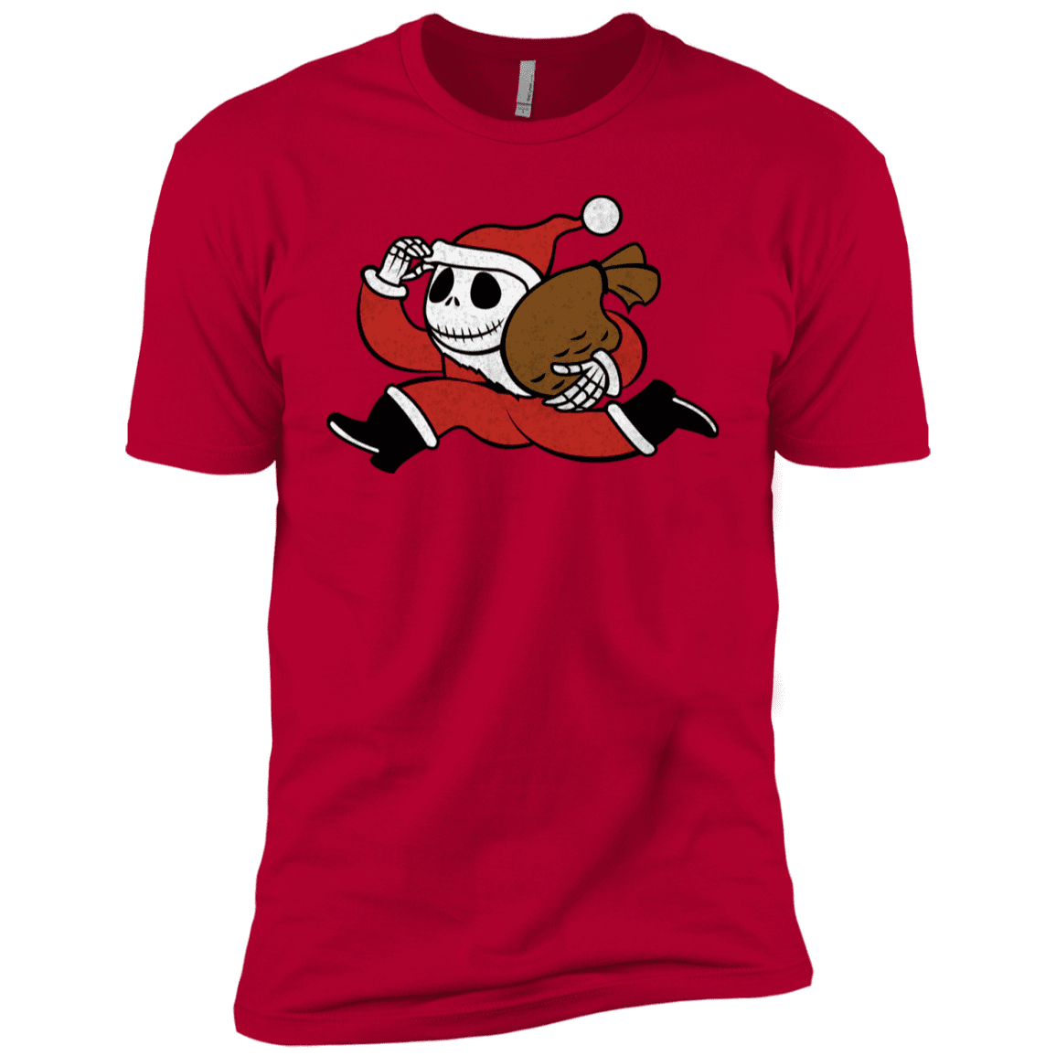 T-Shirts Red / YXS Monopoly Skellington Boys Premium T-Shirt