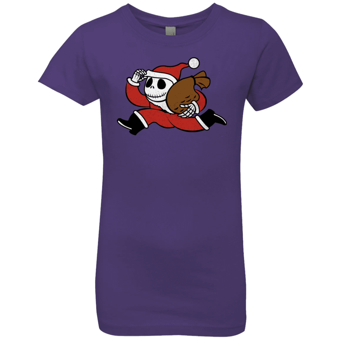 T-Shirts Purple Rush / YXS Monopoly Skellington Girls Premium T-Shirt