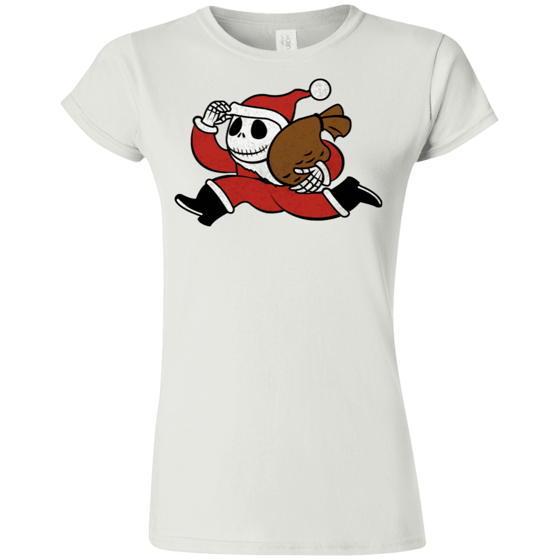 T-Shirts White / S Monopoly Skellington Junior Slimmer-Fit T-Shirt