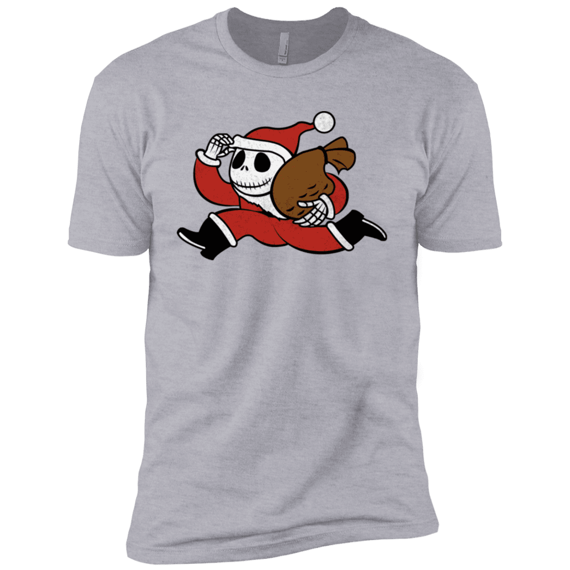 T-Shirts Heather Grey / X-Small Monopoly Skellington Men's Premium T-Shirt