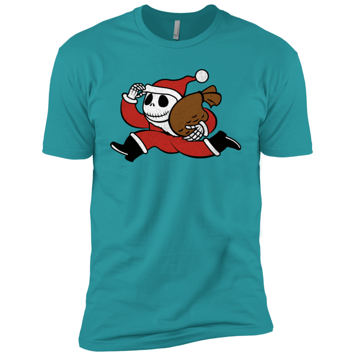 T-Shirts Tahiti Blue / X-Small Monopoly Skellington Men's Premium T-Shirt