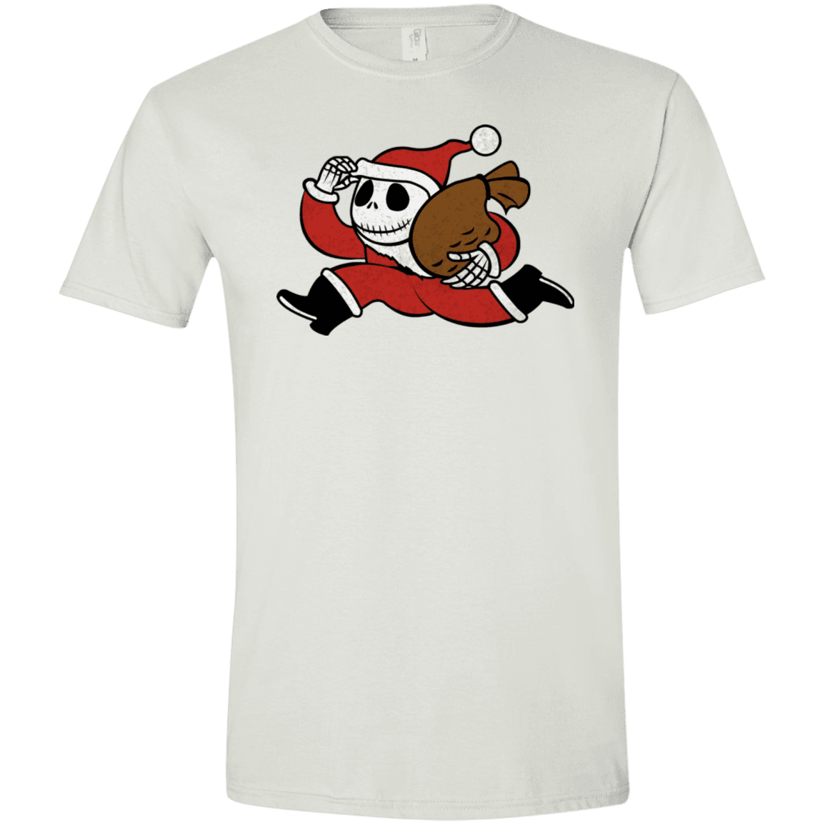 T-Shirts White / X-Small Monopoly Skellington Men's Semi-Fitted Softstyle