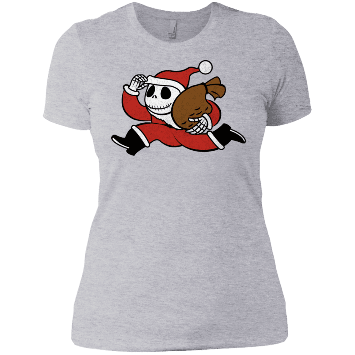 T-Shirts Heather Grey / X-Small Monopoly Skellington Women's Premium T-Shirt