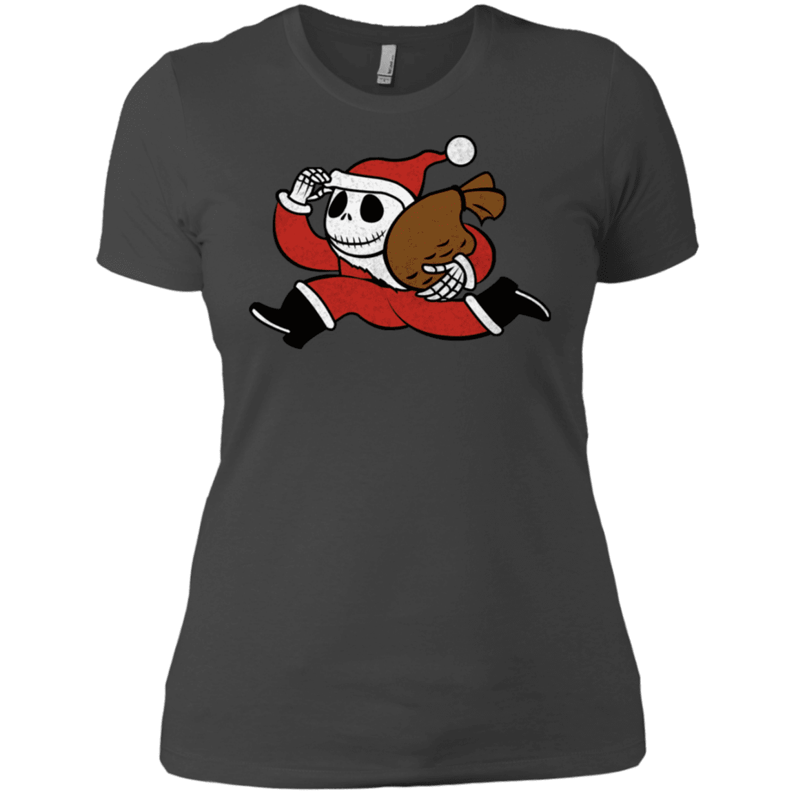 T-Shirts Heavy Metal / X-Small Monopoly Skellington Women's Premium T-Shirt