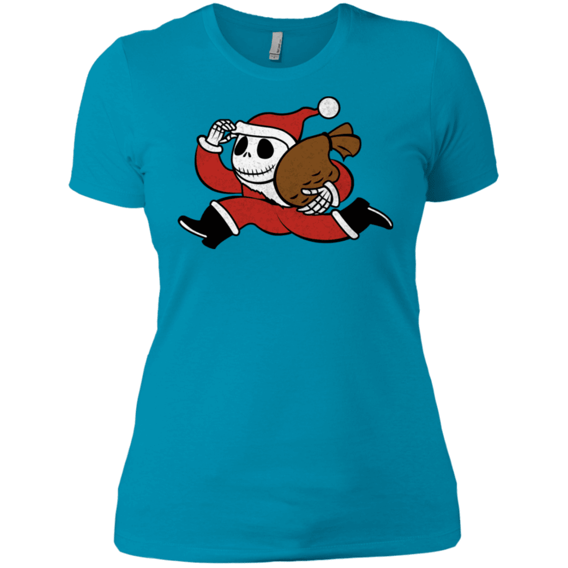 T-Shirts Turquoise / X-Small Monopoly Skellington Women's Premium T-Shirt