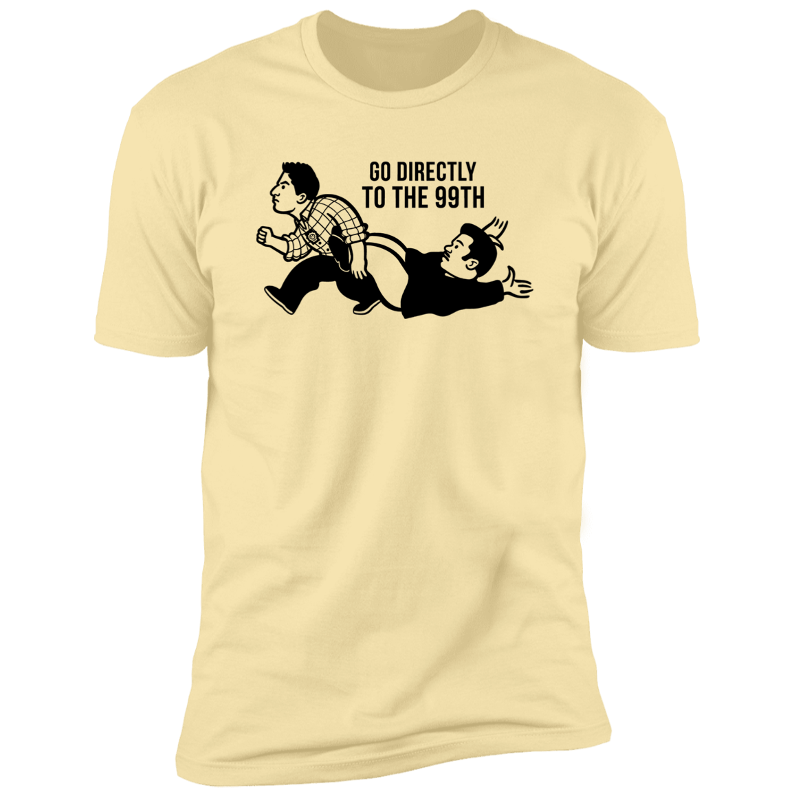 T-Shirts Banana Cream / S Monopontiac Men's Premium T-Shirt