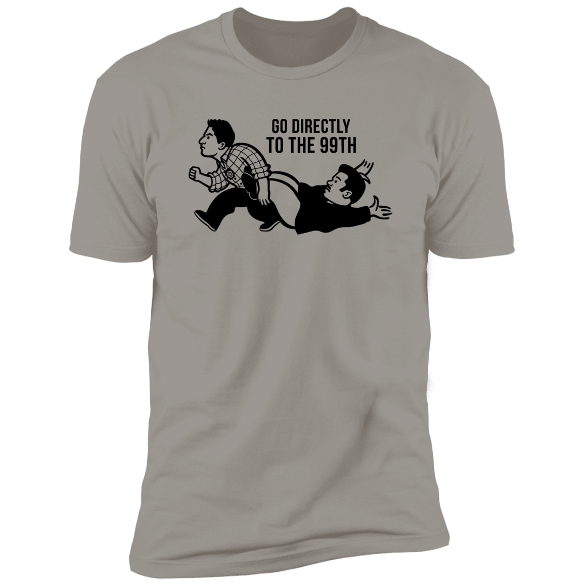 T-Shirts Light Grey / S Monopontiac Men's Premium T-Shirt