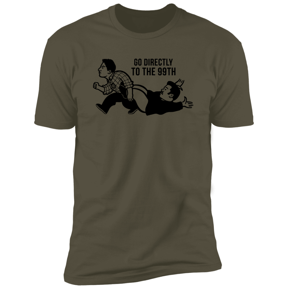 T-Shirts Military Green / S Monopontiac Men's Premium T-Shirt