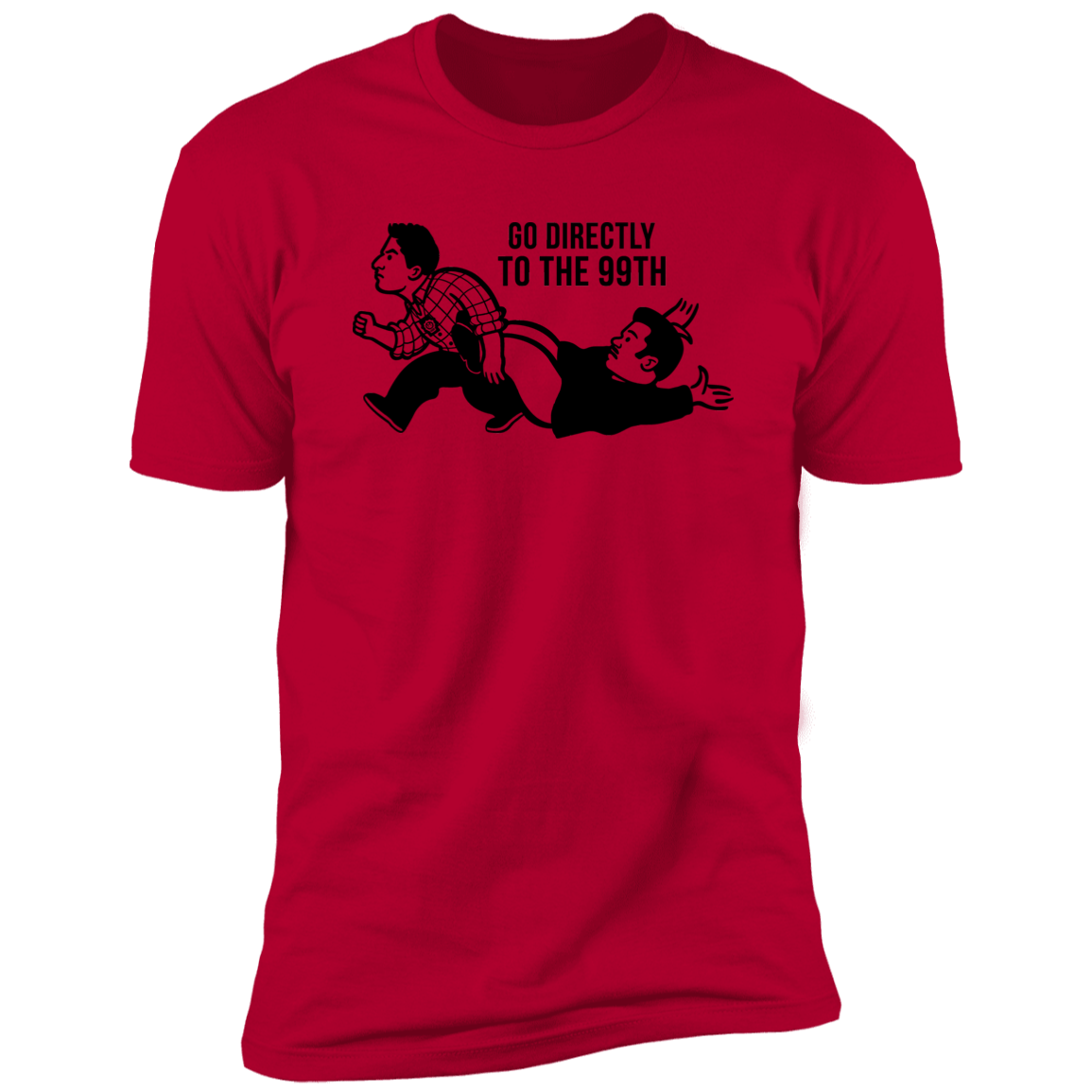 T-Shirts Red / S Monopontiac Men's Premium T-Shirt