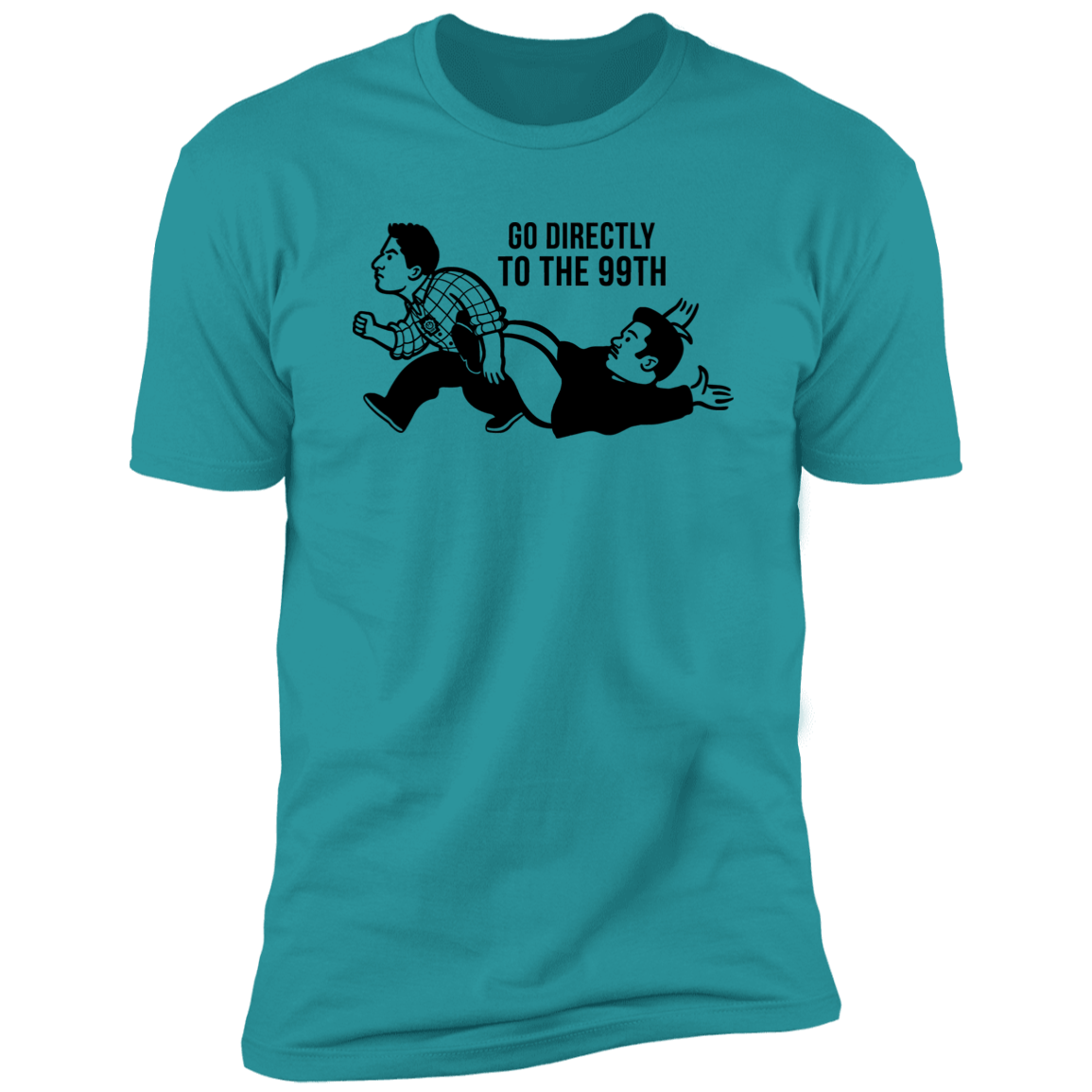 T-Shirts Tahiti Blue / S Monopontiac Men's Premium T-Shirt