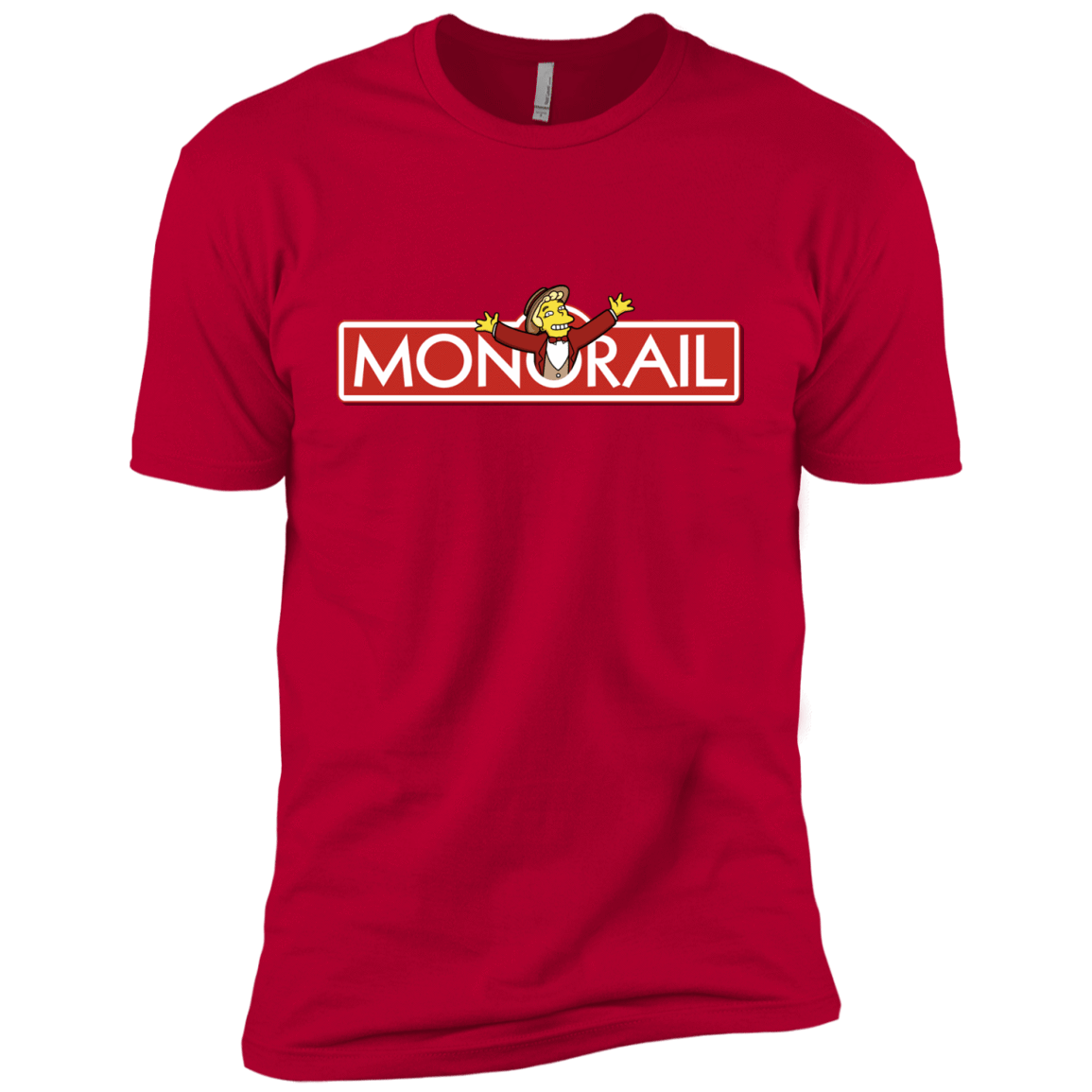 T-Shirts Red / YXS Monorail Boys Premium T-Shirt