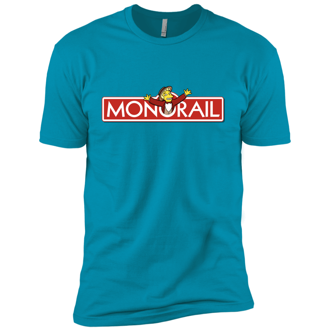 T-Shirts Turquoise / YXS Monorail Boys Premium T-Shirt