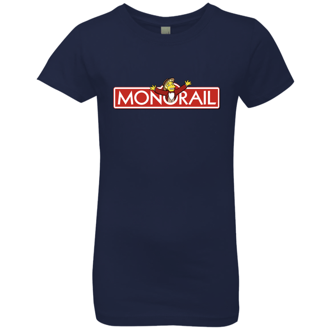 T-Shirts Midnight Navy / YXS Monorail Girls Premium T-Shirt