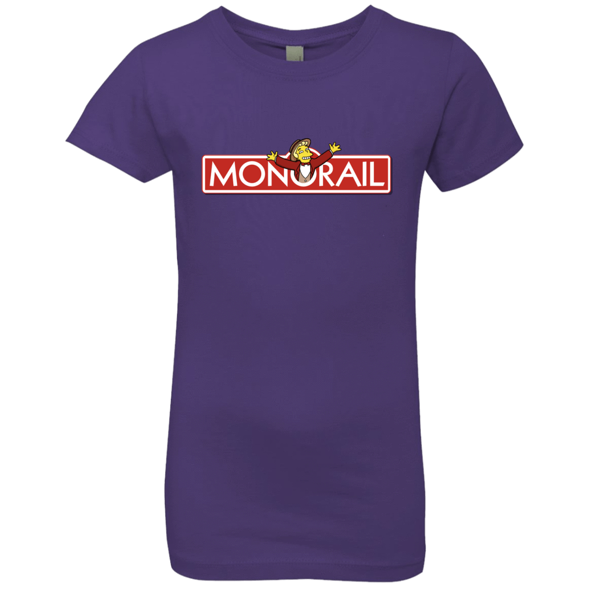 T-Shirts Purple Rush / YXS Monorail Girls Premium T-Shirt