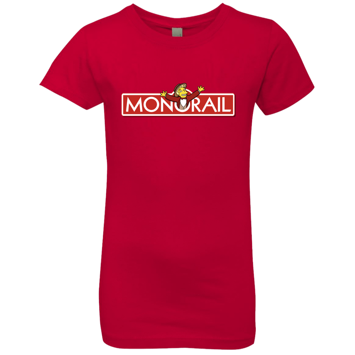 T-Shirts Red / YXS Monorail Girls Premium T-Shirt