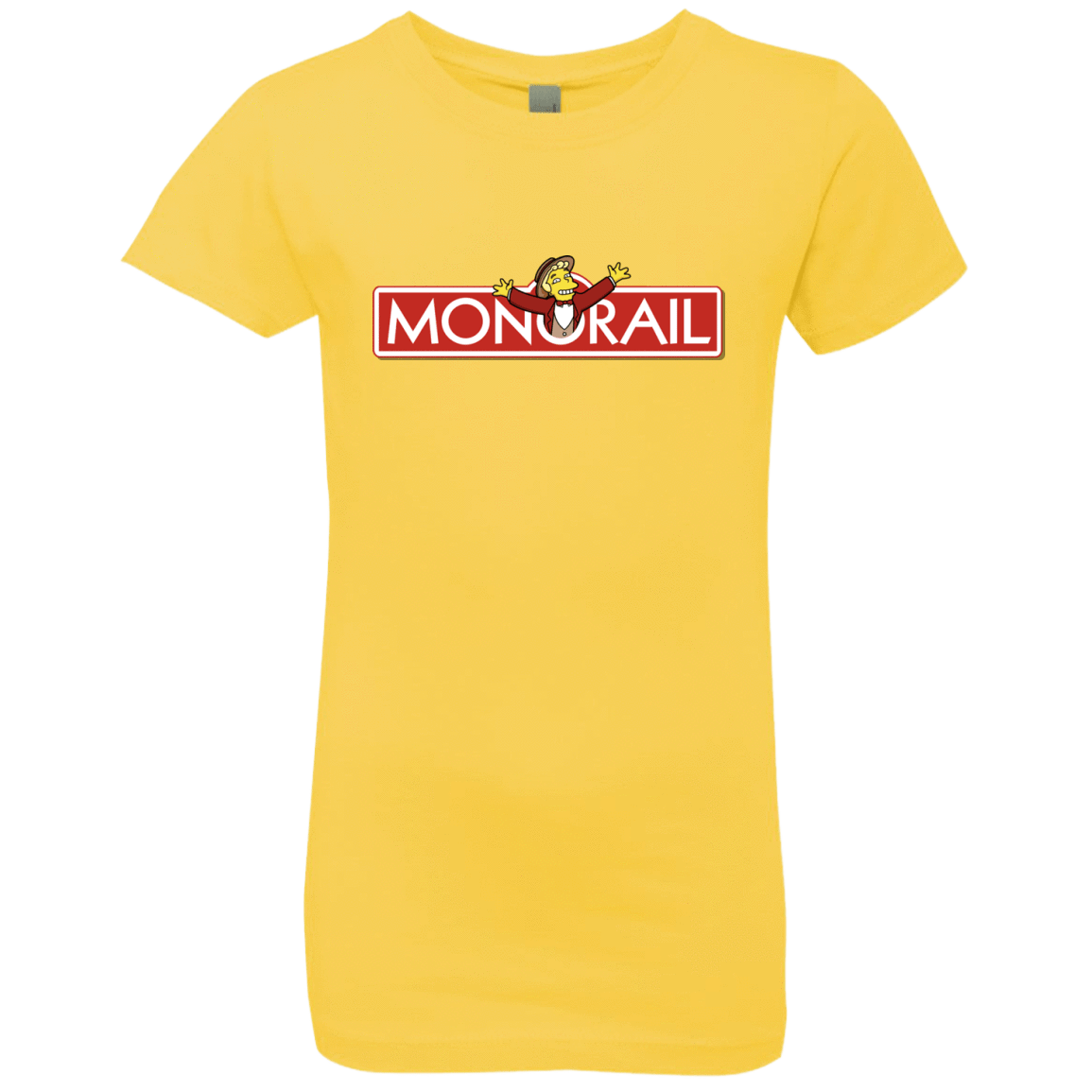 T-Shirts Vibrant Yellow / YXS Monorail Girls Premium T-Shirt