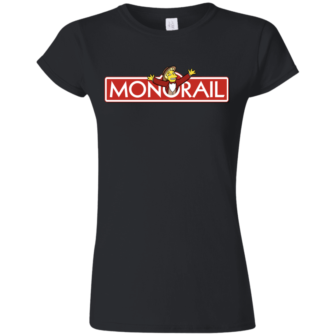 T-Shirts Black / S Monorail Junior Slimmer-Fit T-Shirt