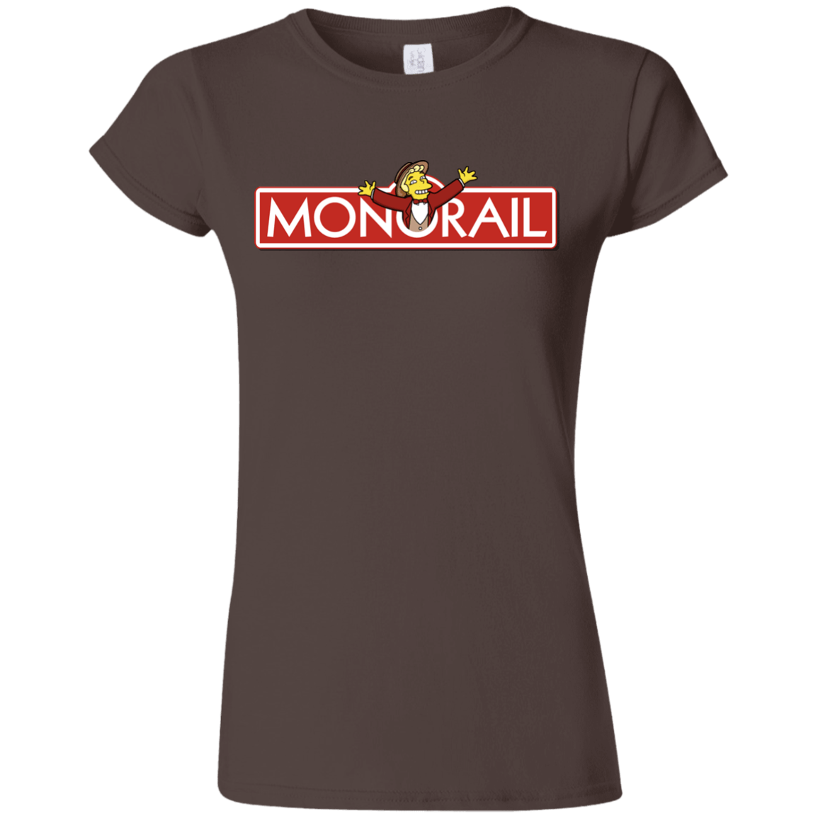 T-Shirts Dark Chocolate / S Monorail Junior Slimmer-Fit T-Shirt