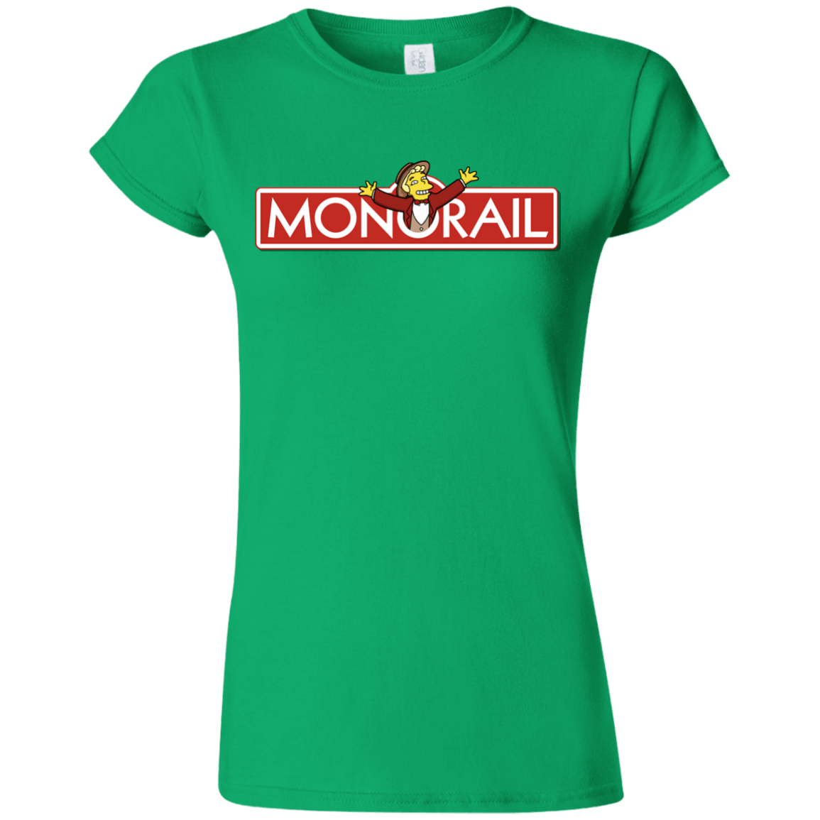 T-Shirts Irish Green / S Monorail Junior Slimmer-Fit T-Shirt