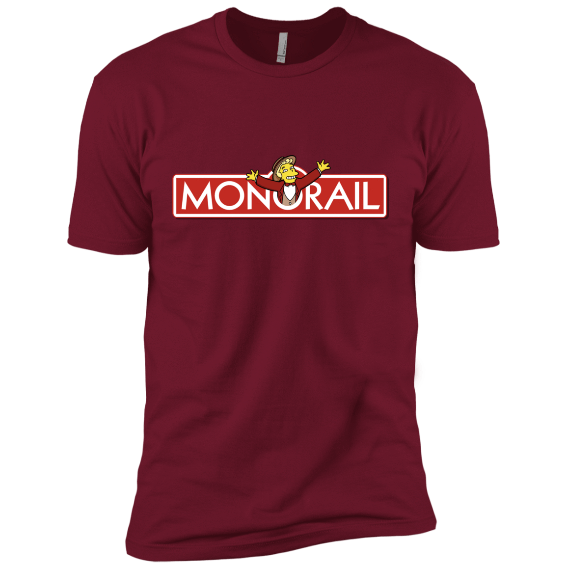 T-Shirts Cardinal / X-Small Monorail Men's Premium T-Shirt