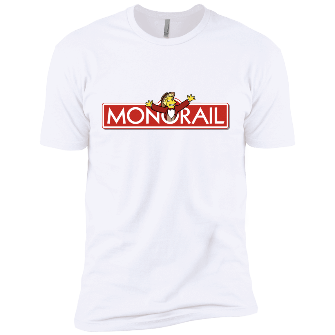 T-Shirts White / X-Small Monorail Men's Premium T-Shirt
