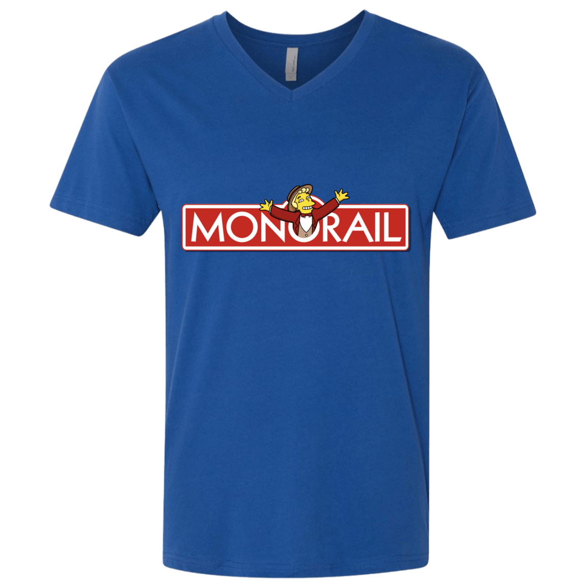 T-Shirts Royal / X-Small Monorail Men's Premium V-Neck