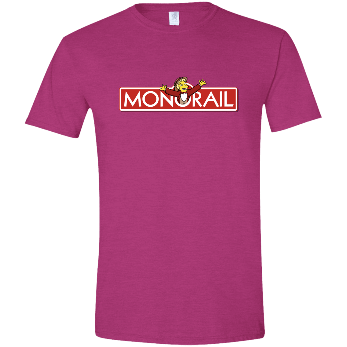 T-Shirts Antique Heliconia / S Monorail Men's Semi-Fitted Softstyle