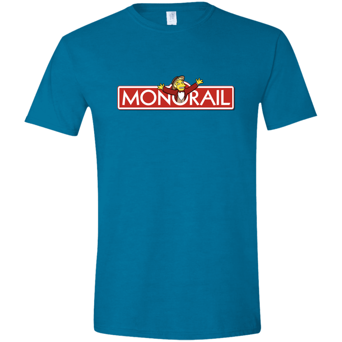 T-Shirts Antique Sapphire / S Monorail Men's Semi-Fitted Softstyle