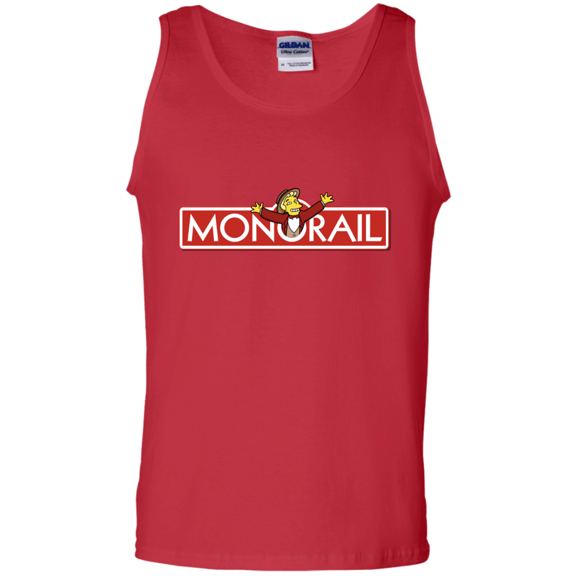 T-Shirts Red / S Monorail Men's Tank Top