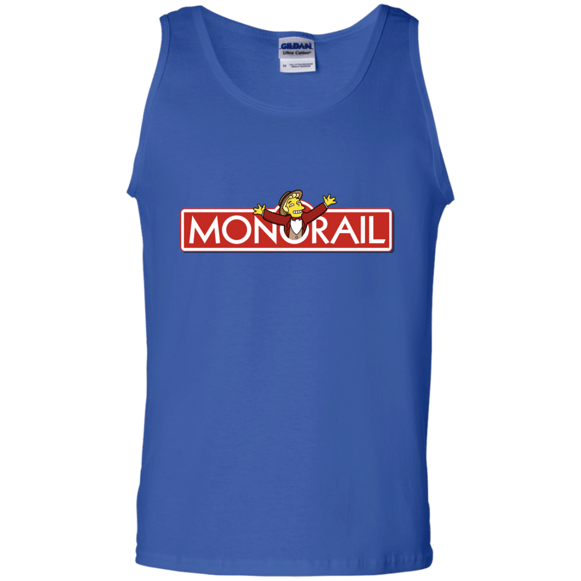T-Shirts Royal / S Monorail Men's Tank Top