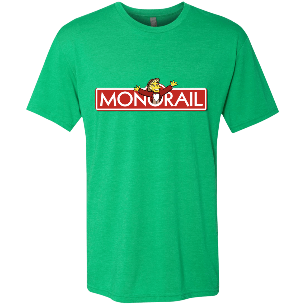 T-Shirts Envy / S Monorail Men's Triblend T-Shirt