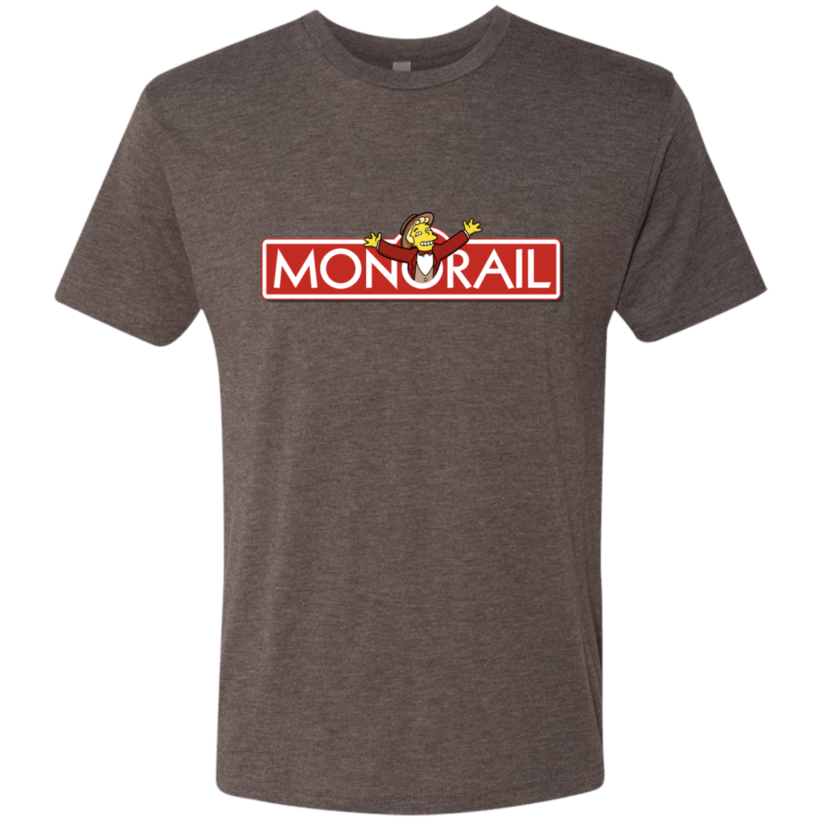 T-Shirts Macchiato / S Monorail Men's Triblend T-Shirt