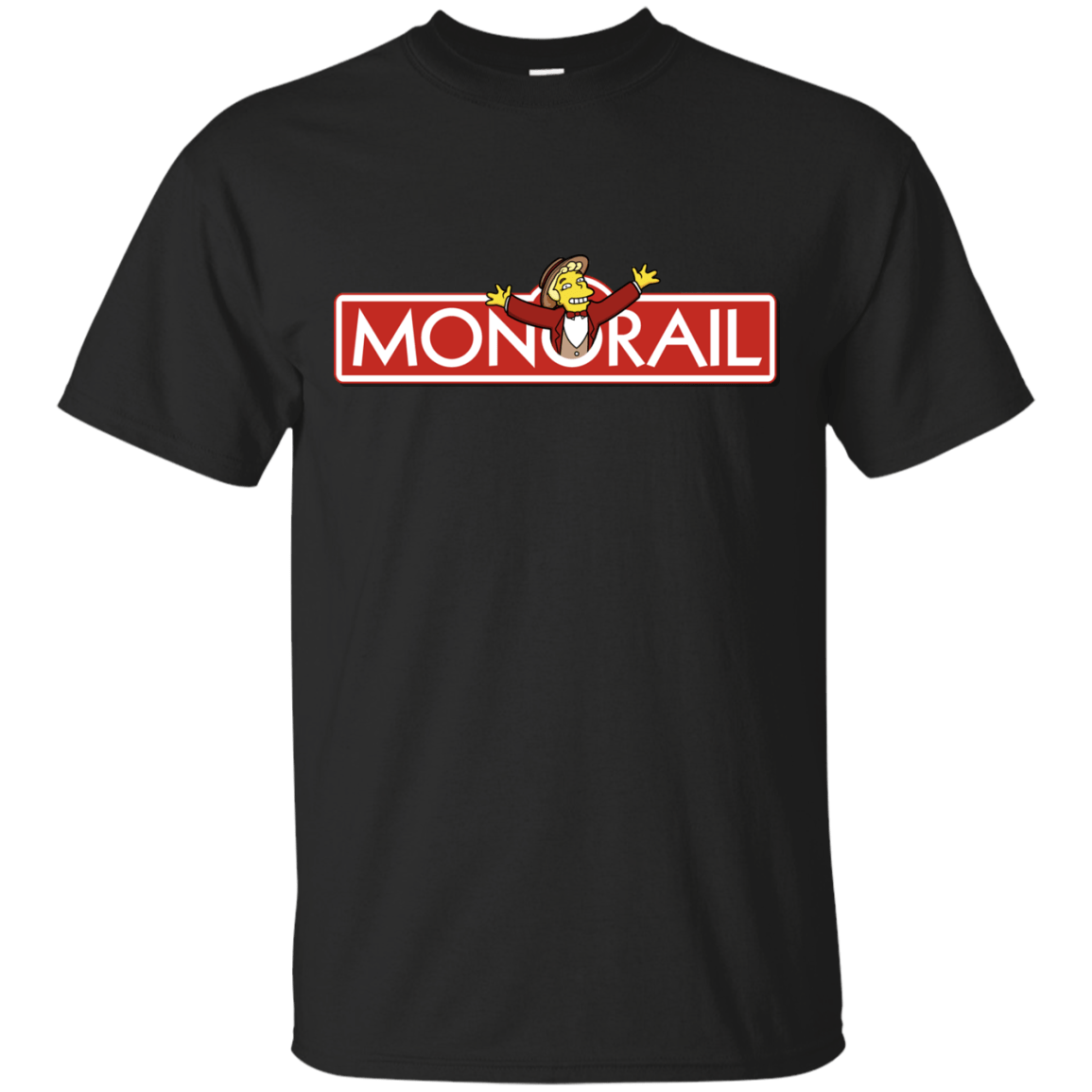 T-Shirts Black / S Monorail T-Shirt