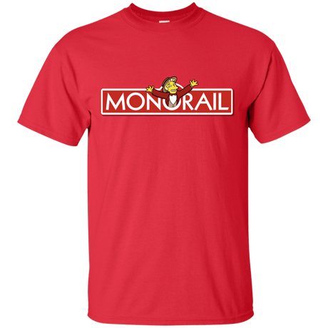 T-Shirts Red / S Monorail T-Shirt