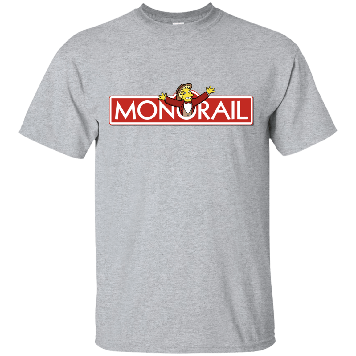 T-Shirts Sport Grey / S Monorail T-Shirt